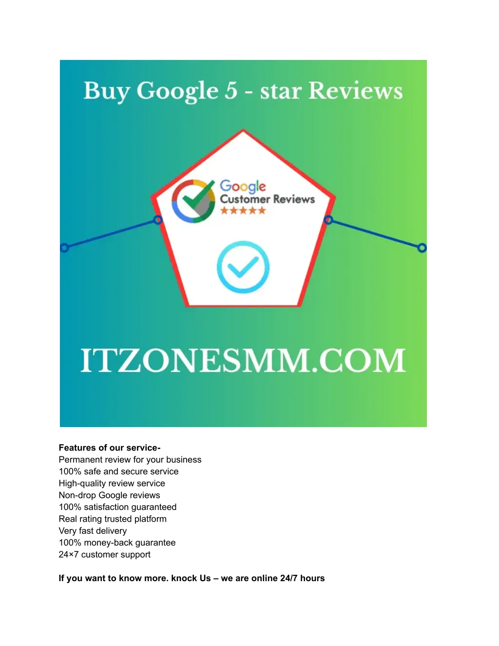 features of our service permanent review for your