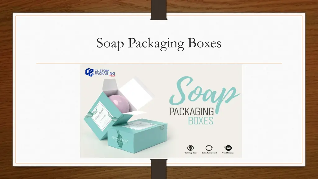 soap packaging boxes