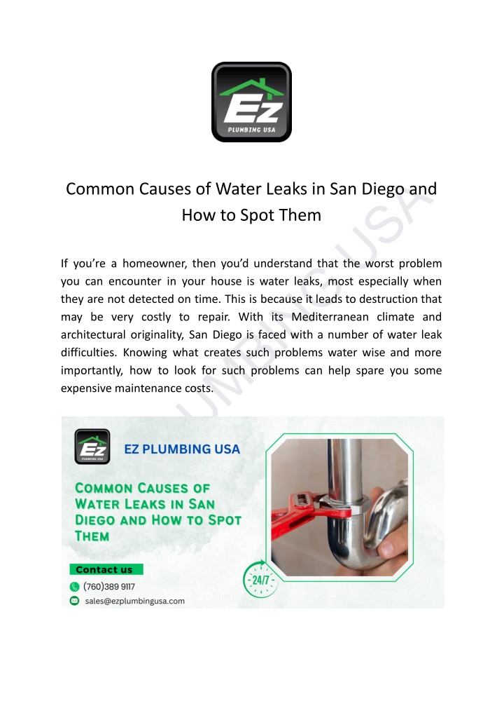 ez plumbing usa