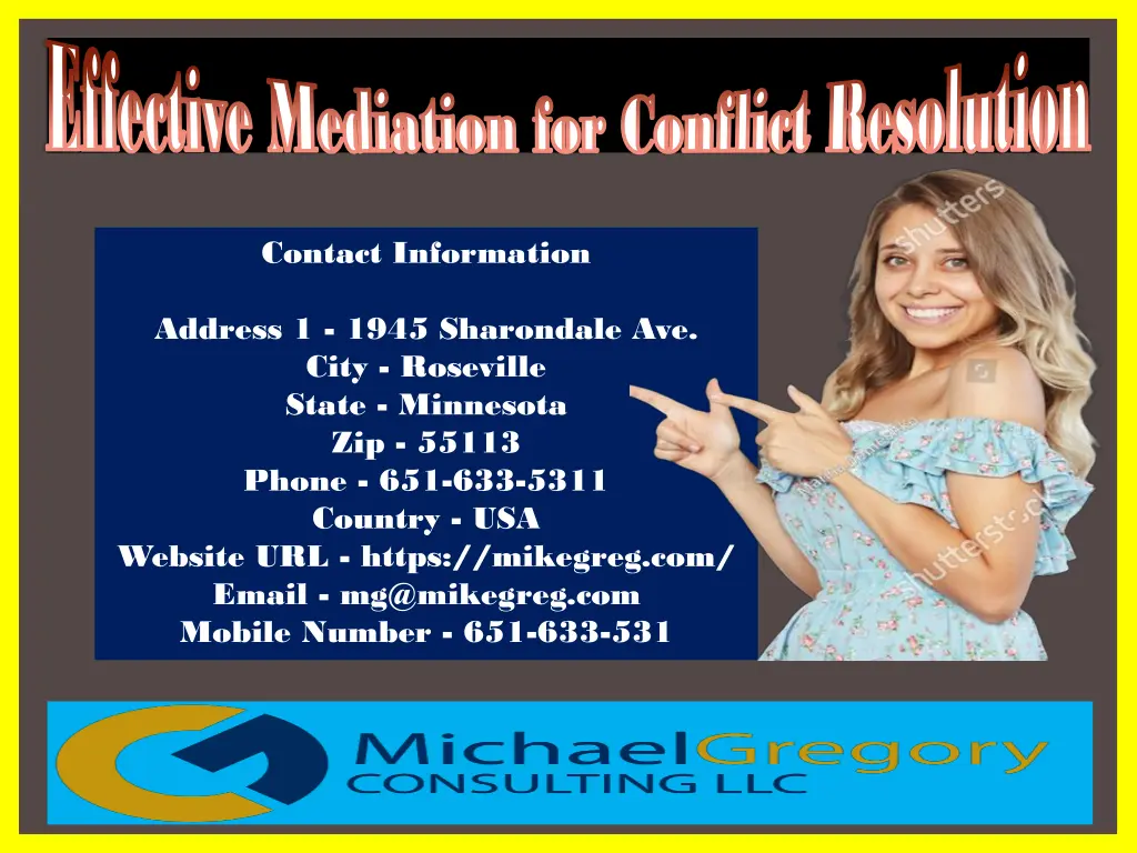 effective mediation for conflict resolution 4