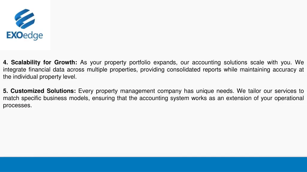 4 scalability for growth as your property