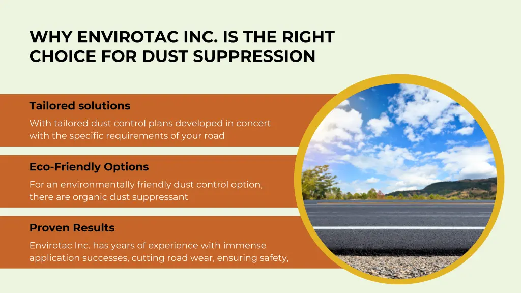 why envirotac inc is the right choice for dust