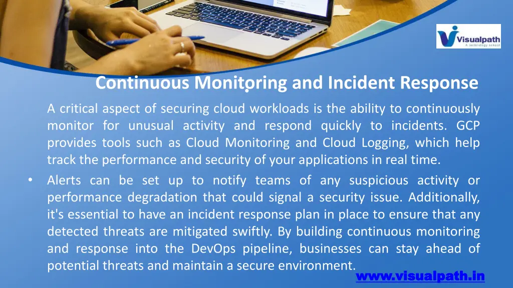 continuous monitoring and incident response