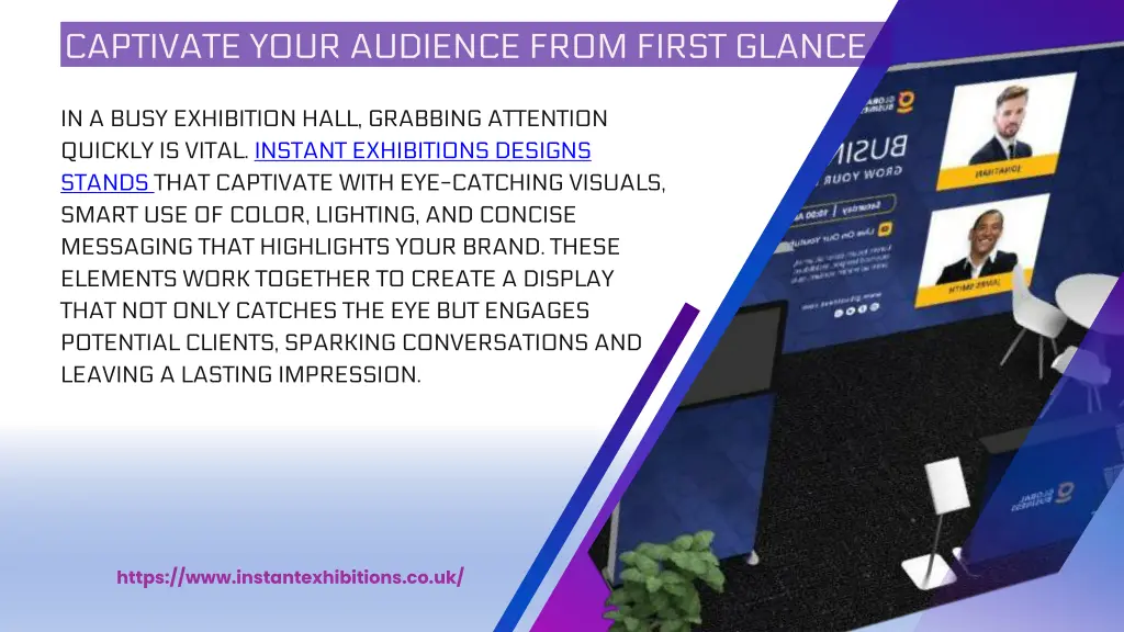 captivate your audience from first glance