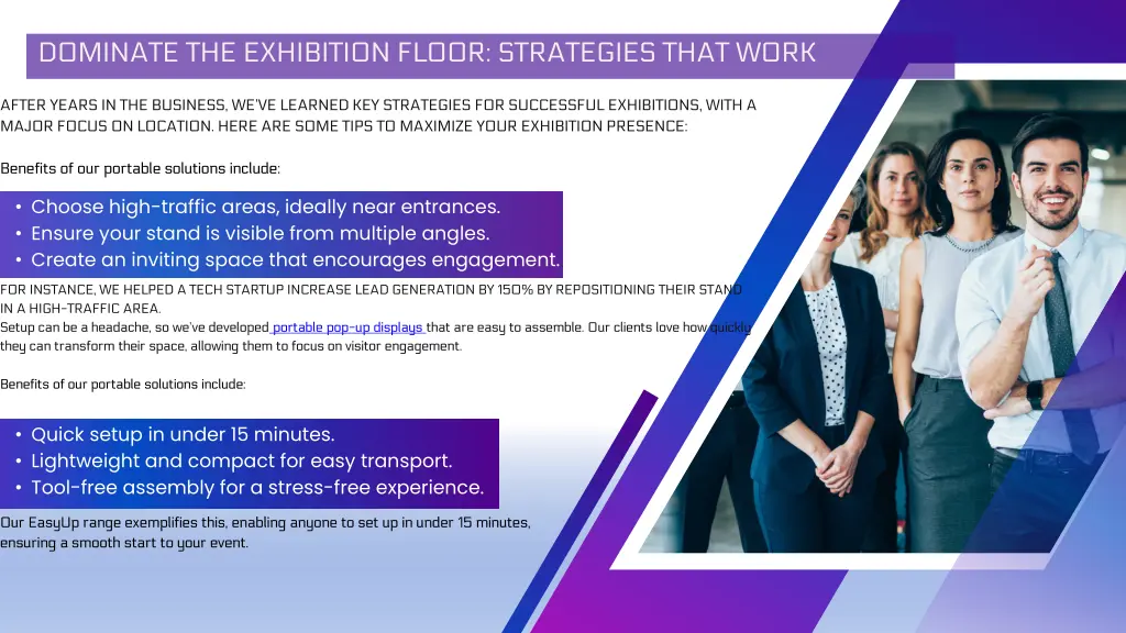 dominate the exhibition floor strategies that work