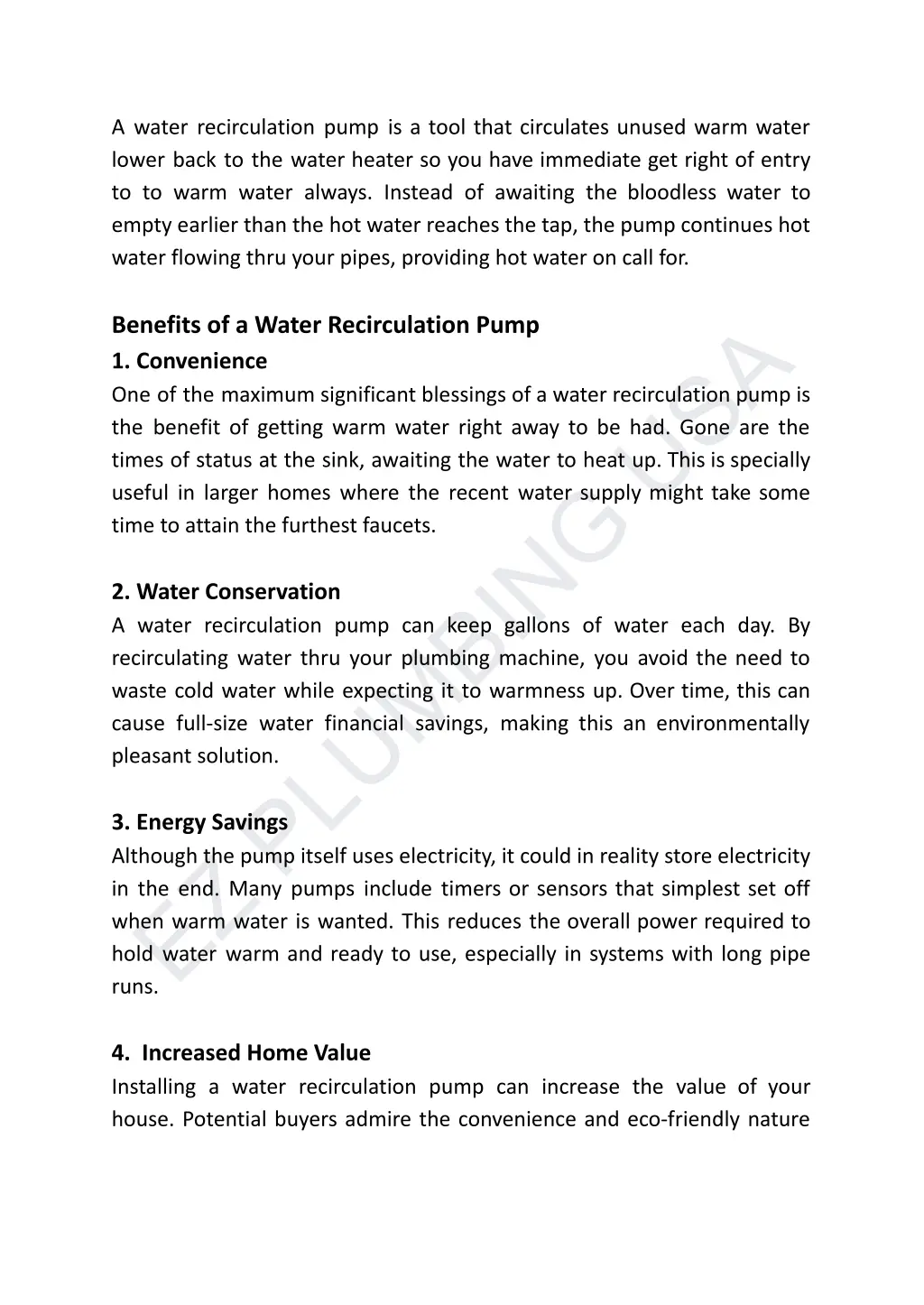 a water recirculation pump is a tool that