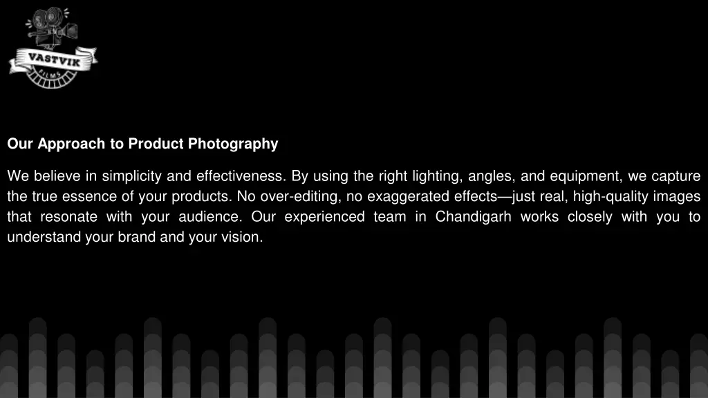 our approach to product photography