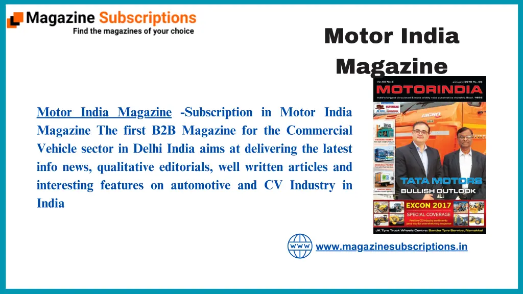 motor india magazine