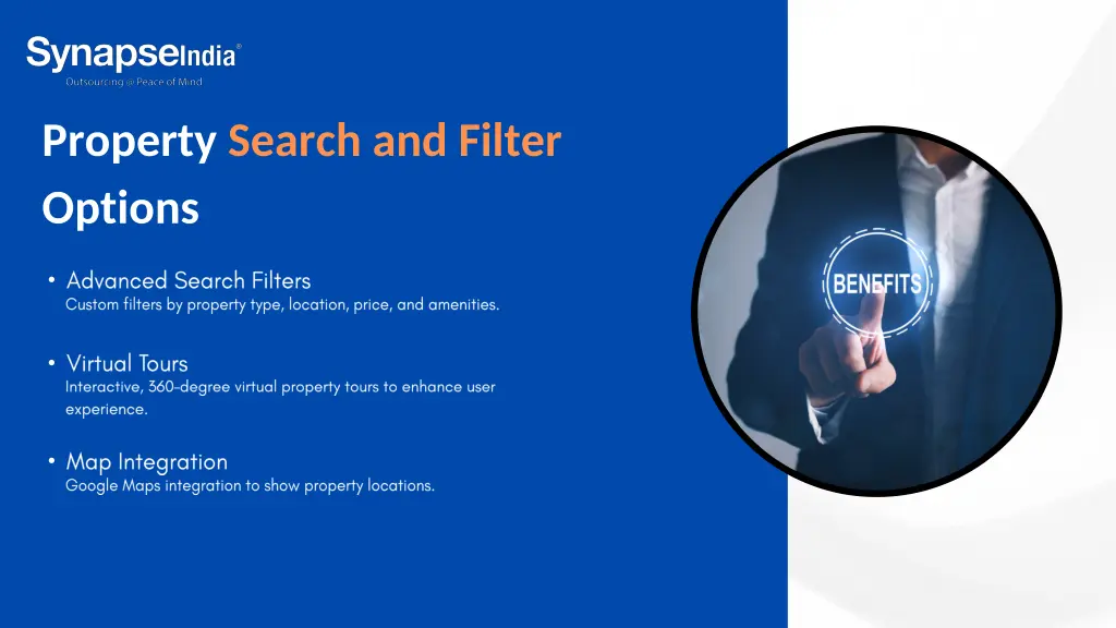 property search and filter options