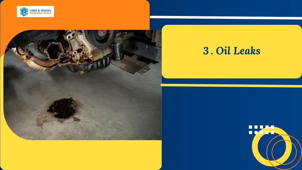 3 oil leaks