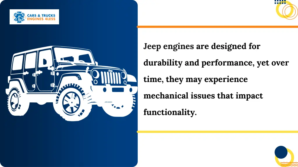 jeep engines are designed for