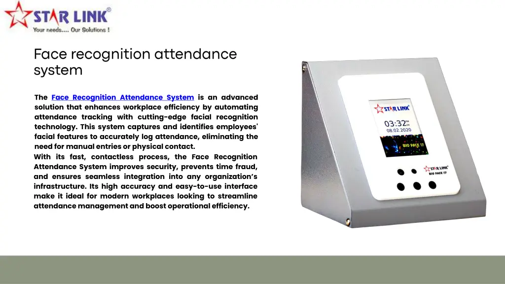 the face recognition attendance system