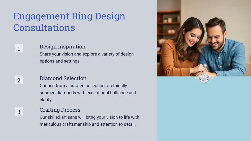 engagement ring design consultations