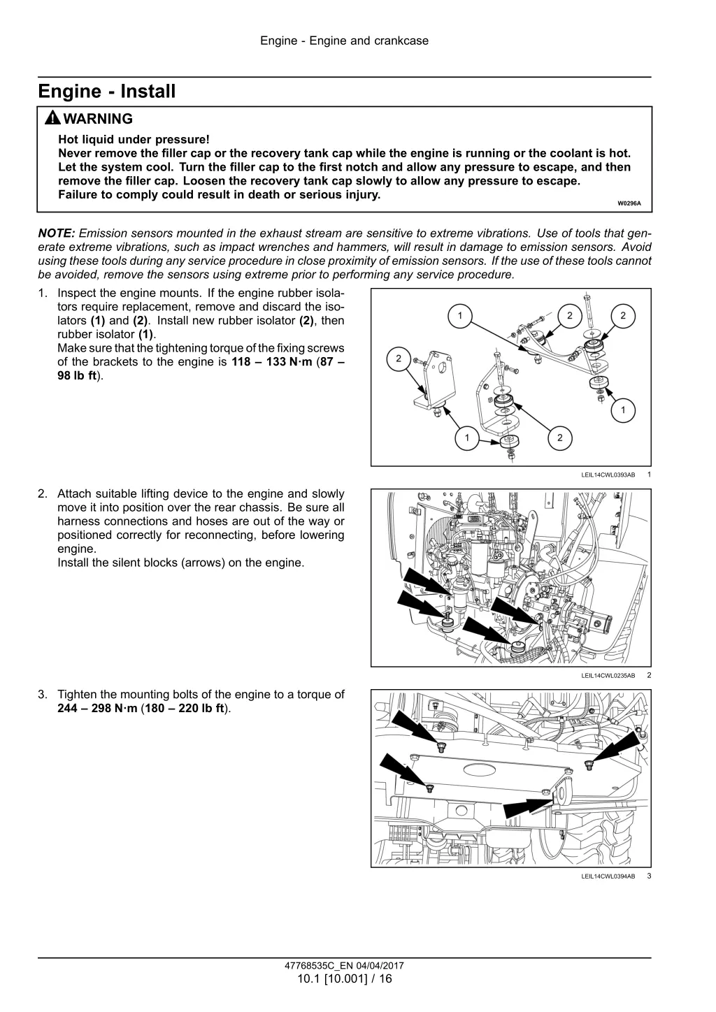 engine engine and crankcase 13