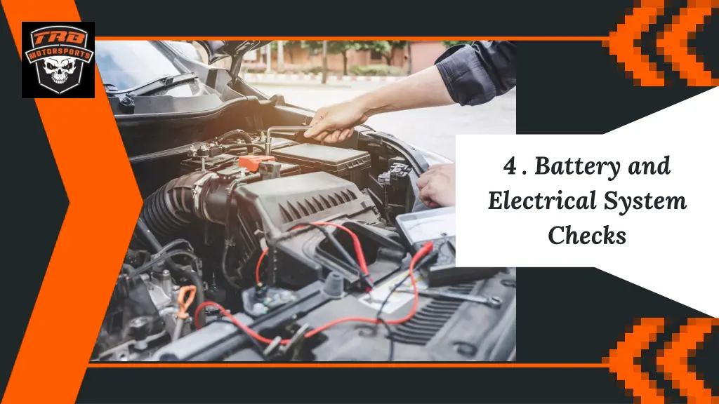 4 battery and electrical system checks