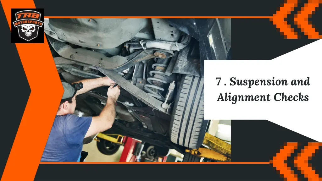 7 suspension and alignment checks