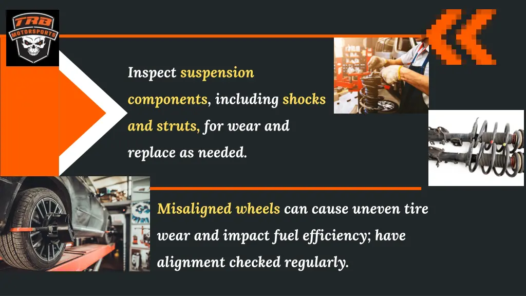 inspect suspension