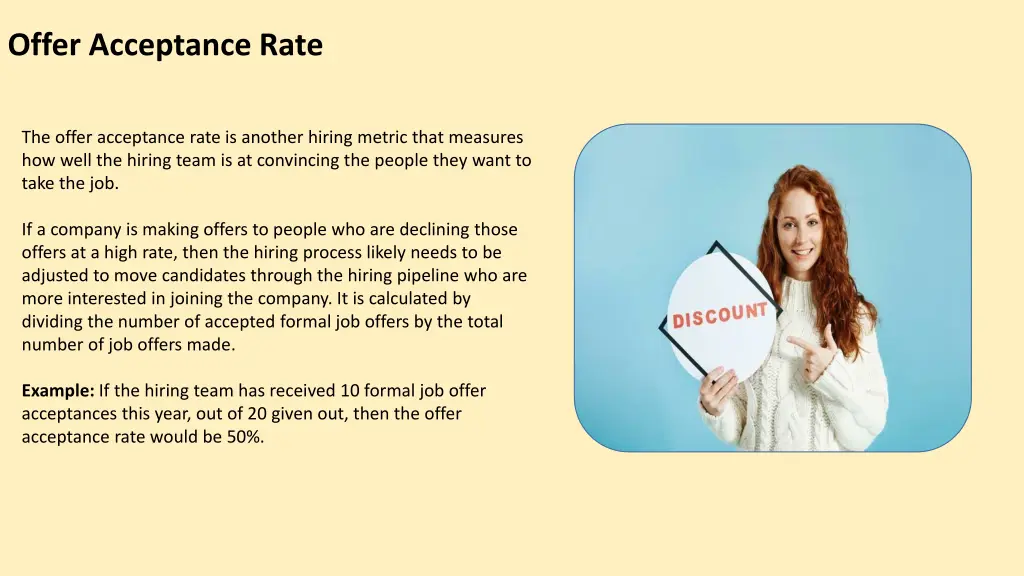 offer acceptance rate