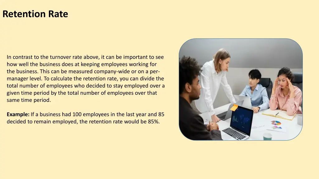 retention rate