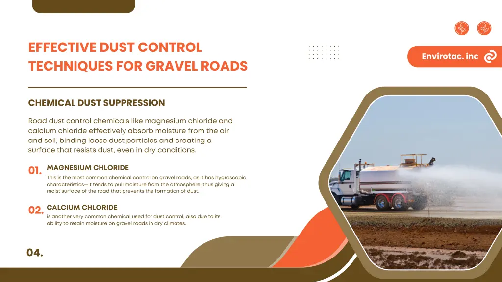 effective dust control techniques for gravel roads