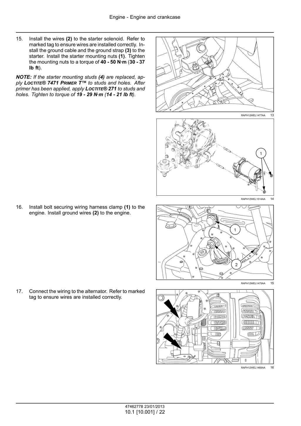 engine engine and crankcase 18