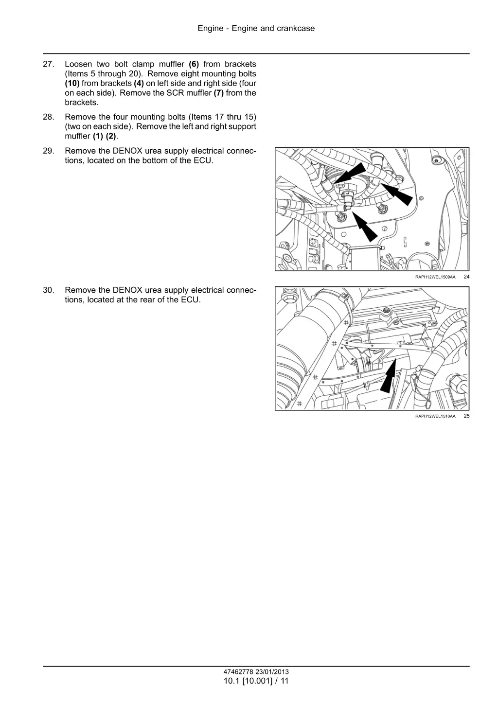 engine engine and crankcase 7