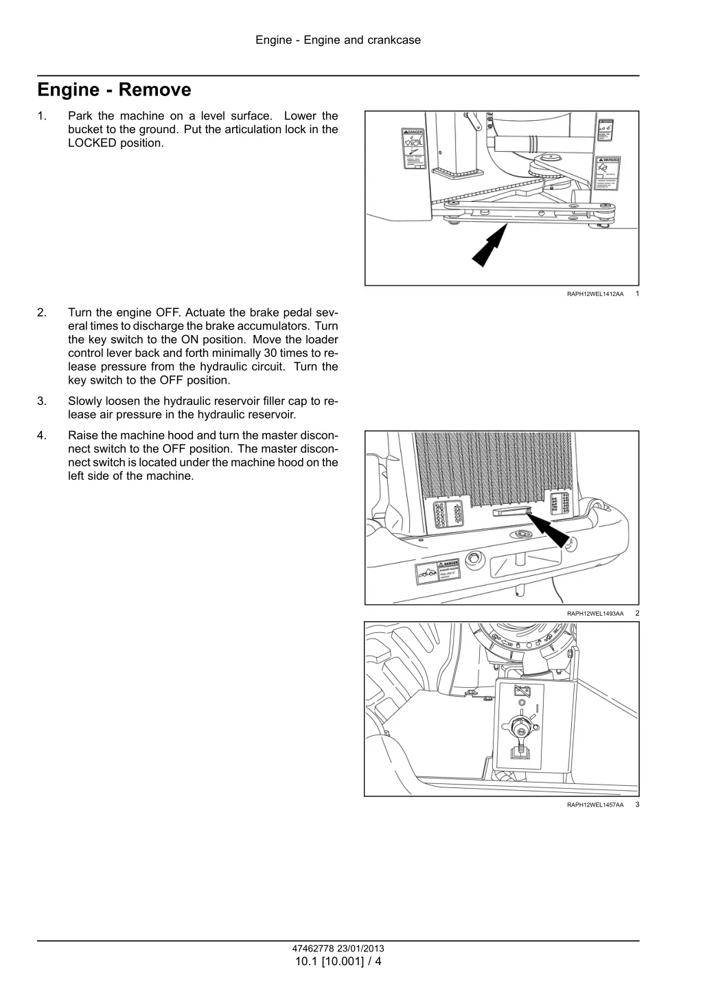 engine engine and crankcase