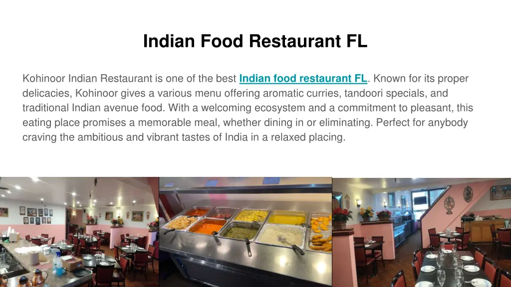 indian food restaurant fl