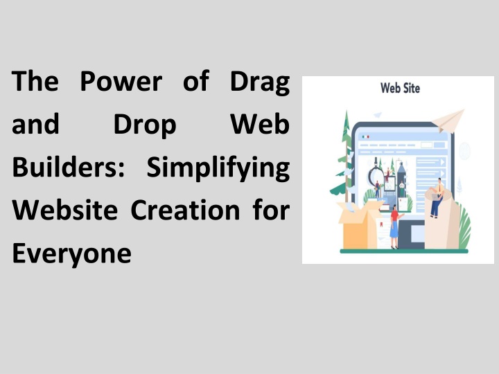 the power of drag and drop builders simplifying