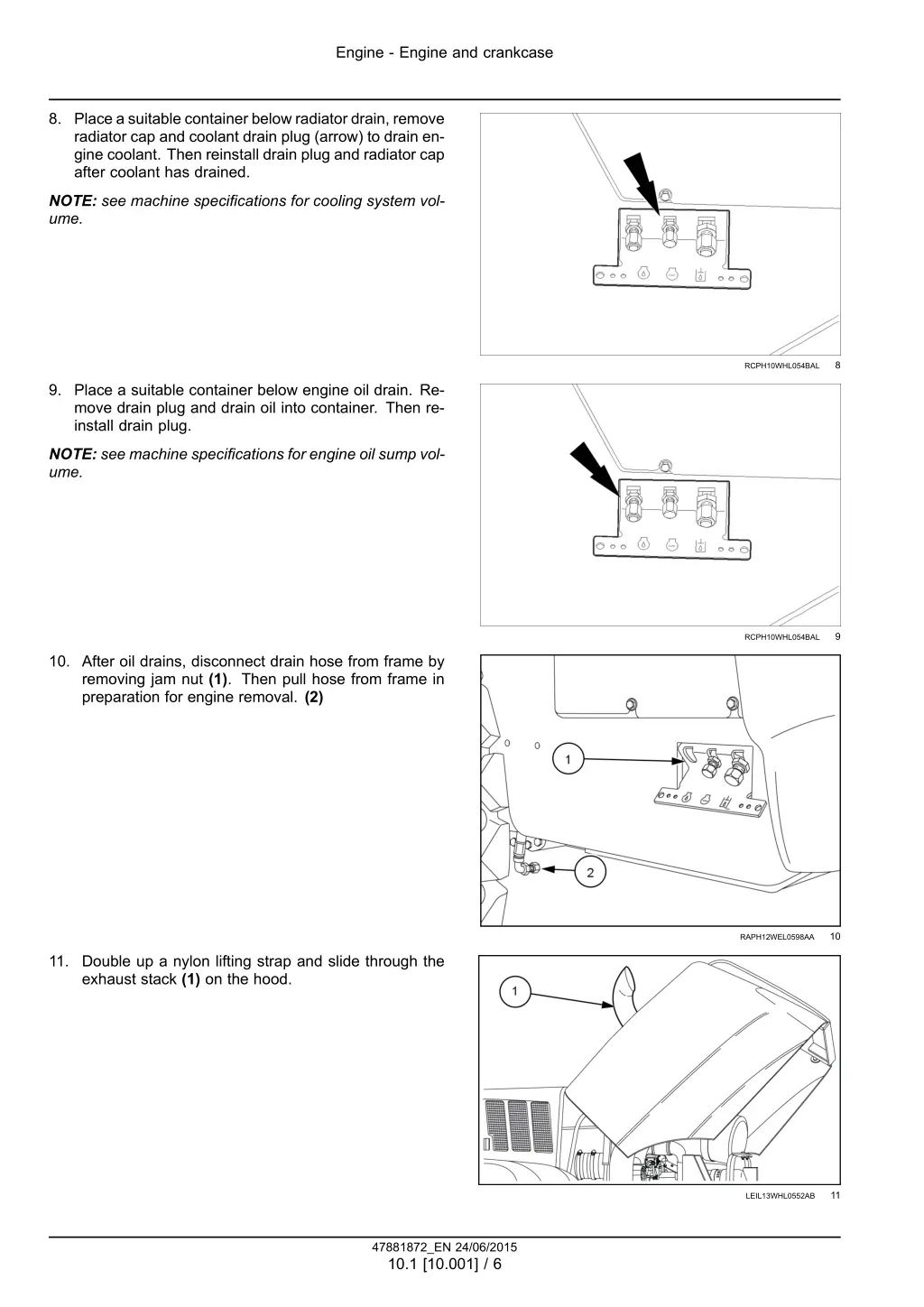 engine engine and crankcase 3