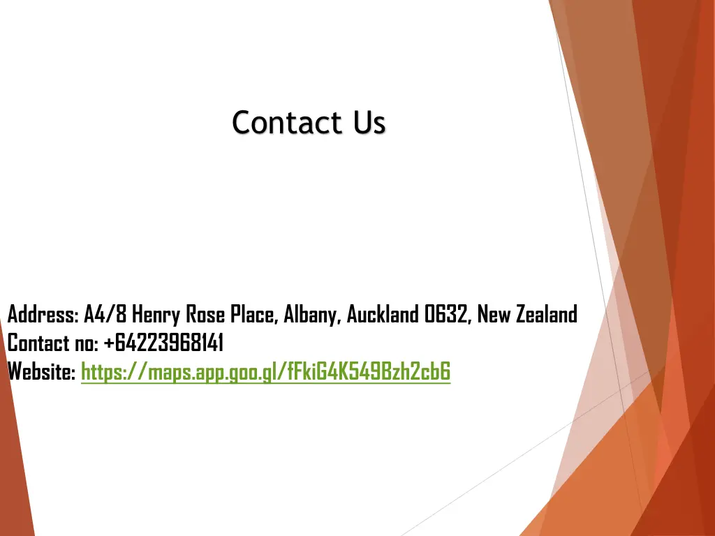 contact us