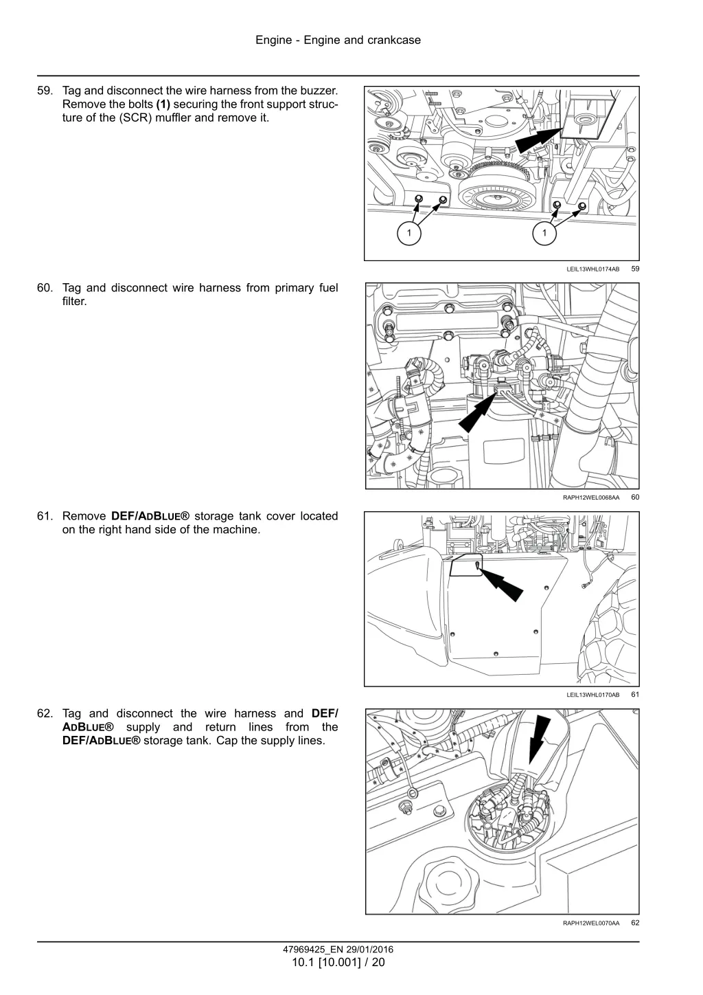 engine engine and crankcase 17