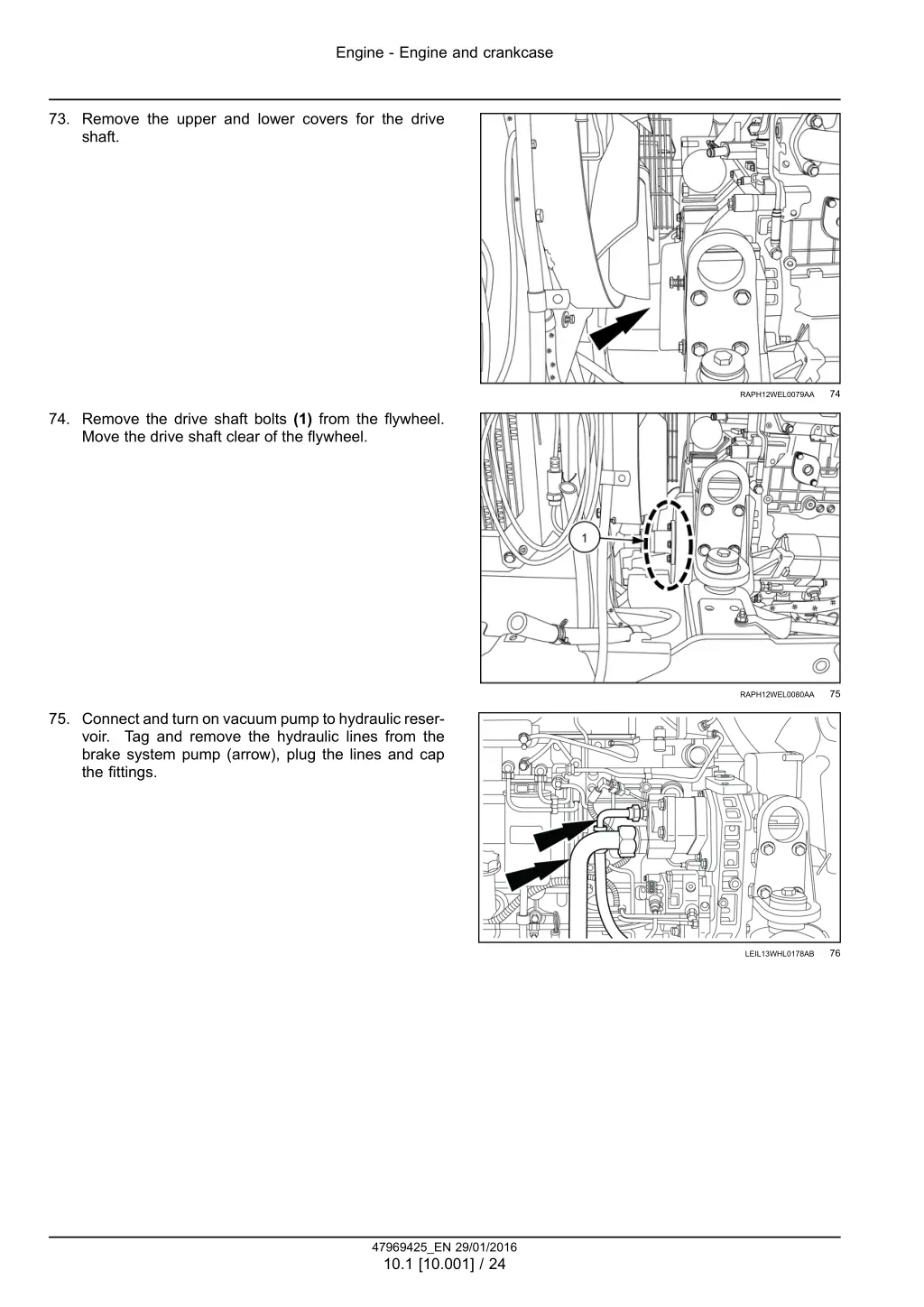 engine engine and crankcase 21