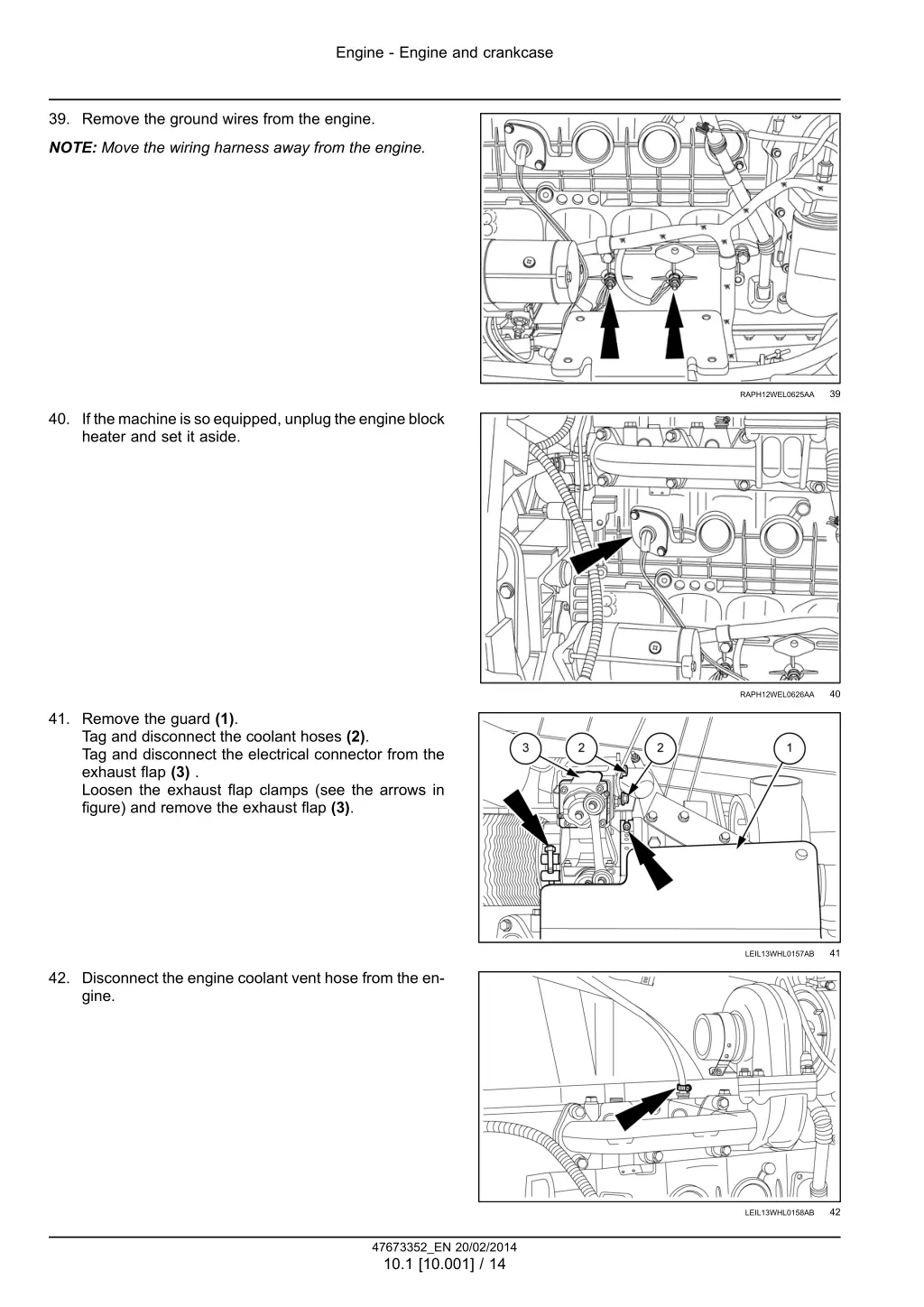 engine engine and crankcase 11