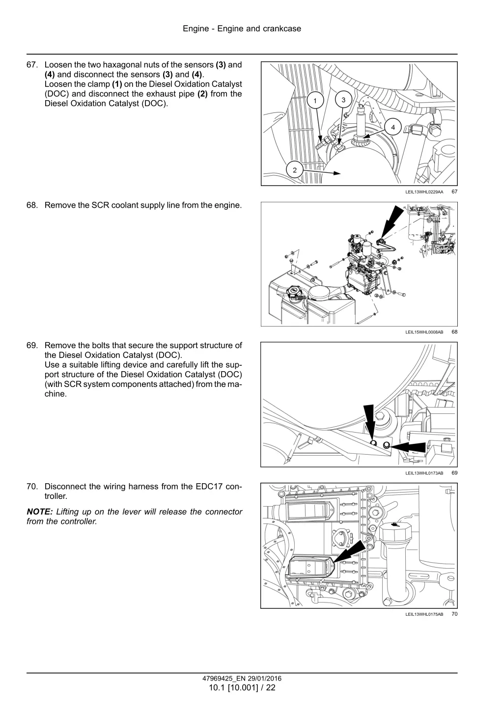 engine engine and crankcase 19