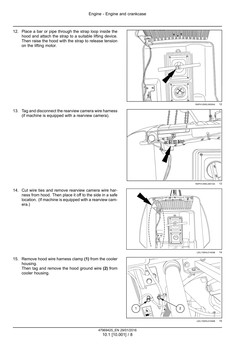 engine engine and crankcase 5