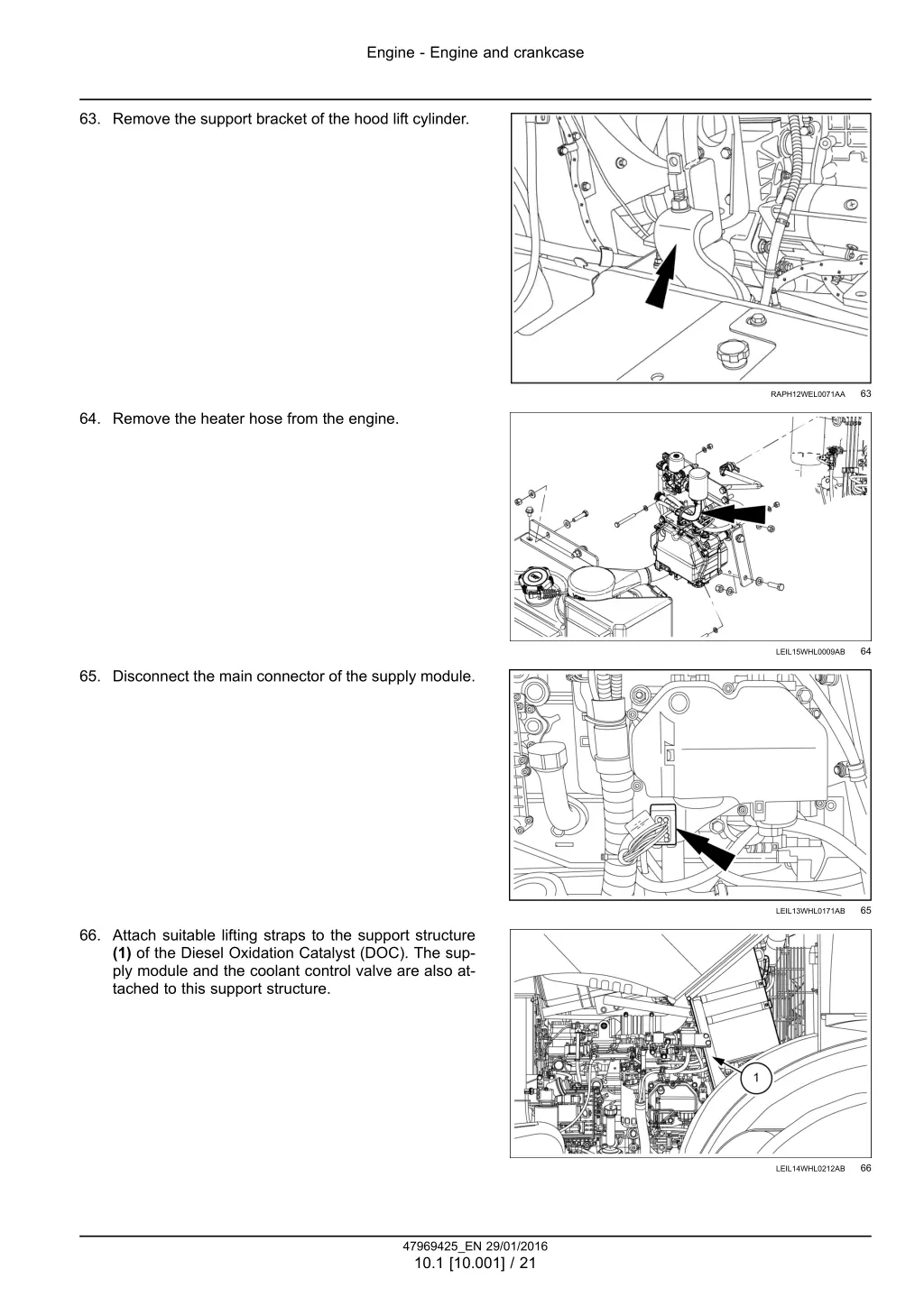 engine engine and crankcase 18