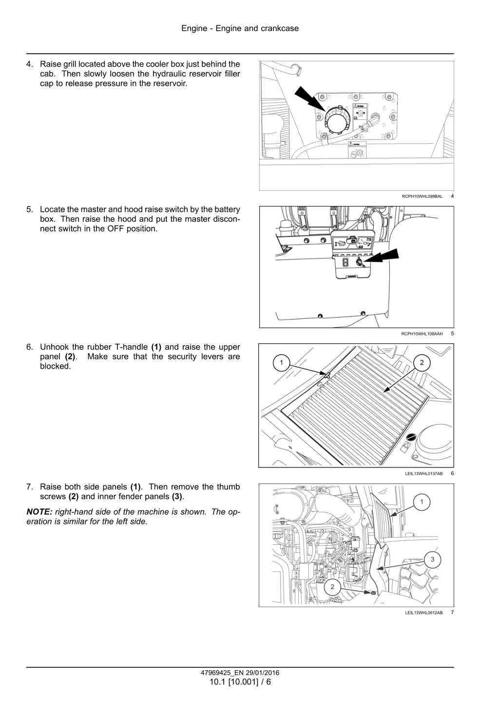 engine engine and crankcase 3