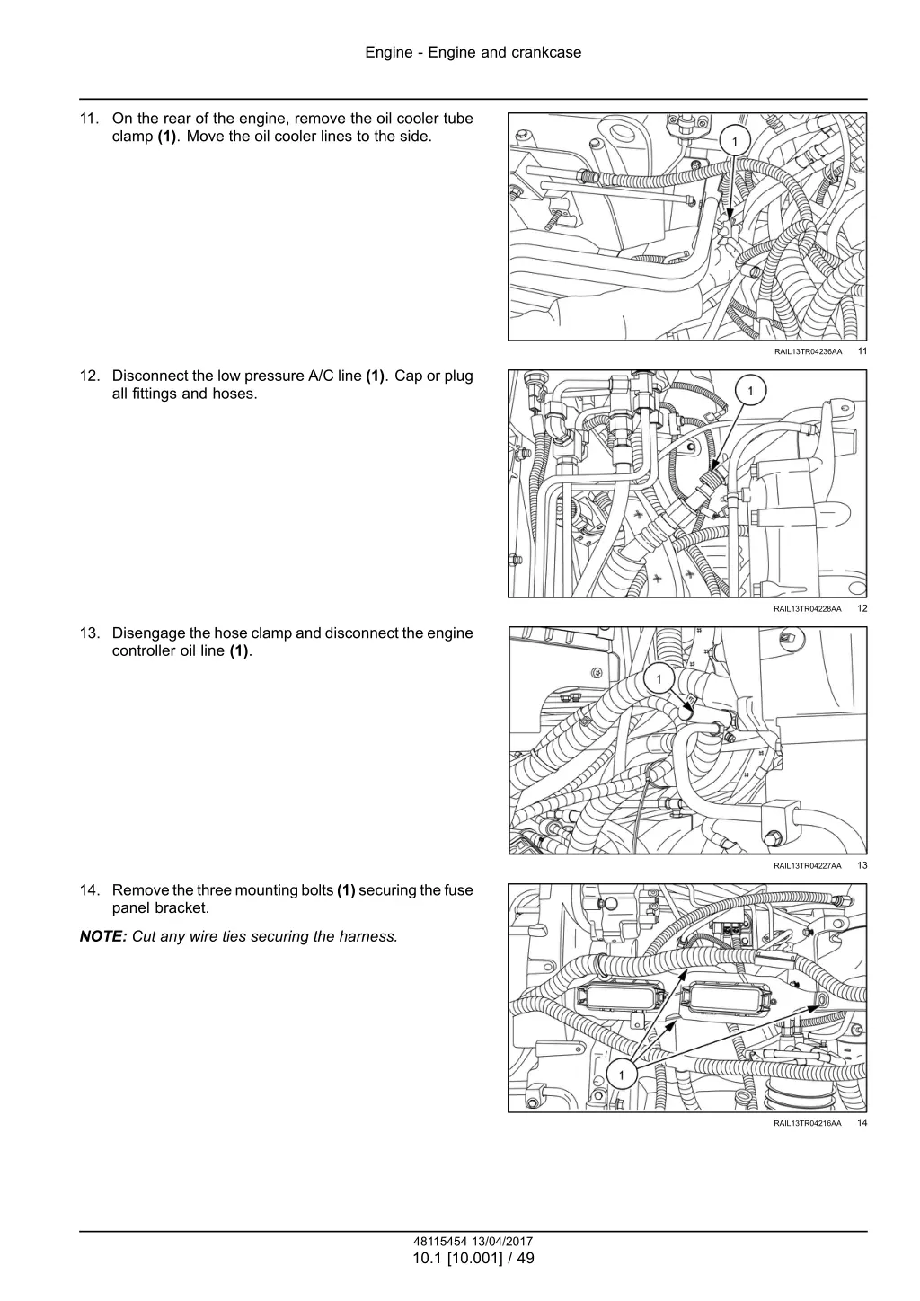 engine engine and crankcase 4