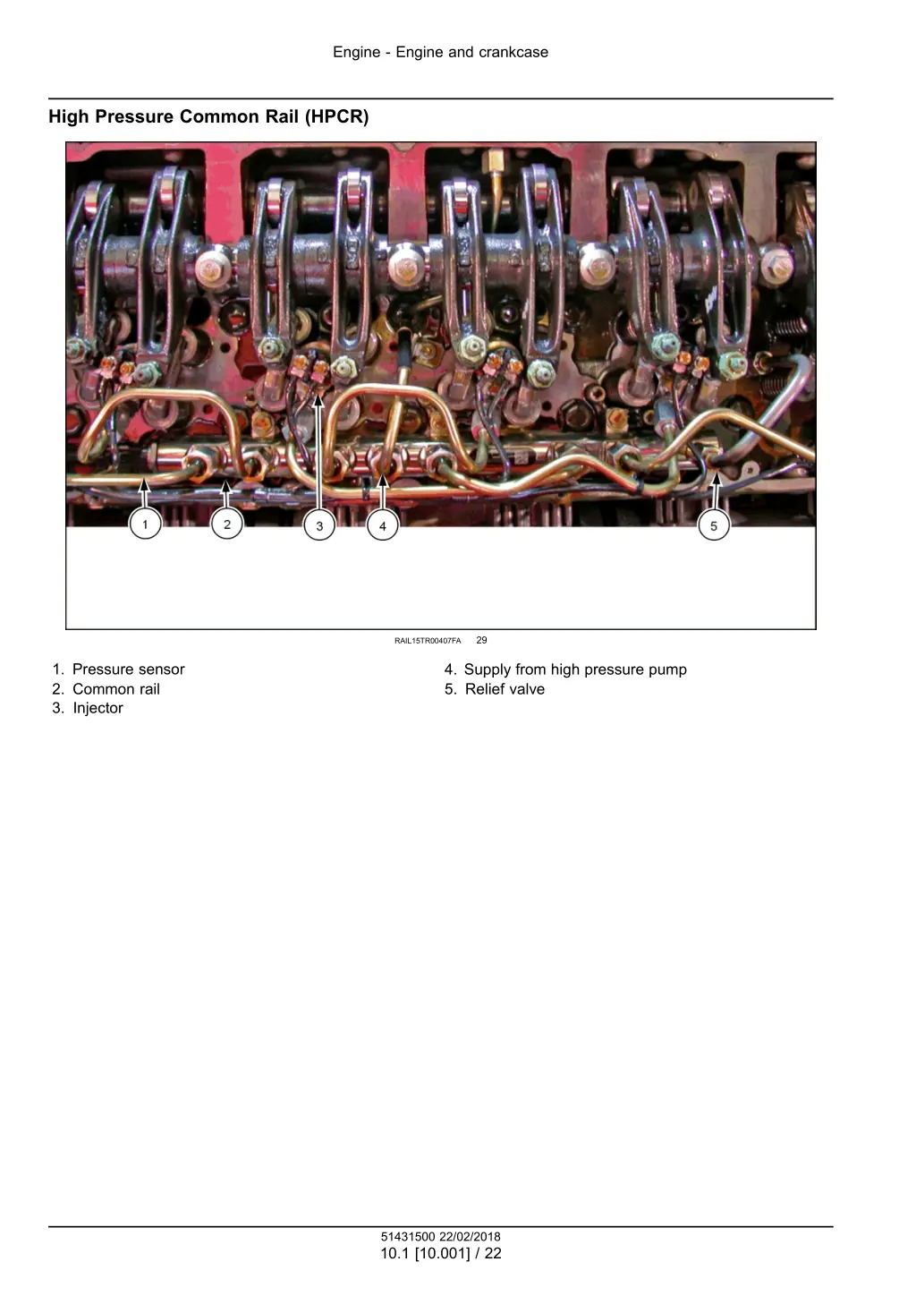 engine engine and crankcase 19