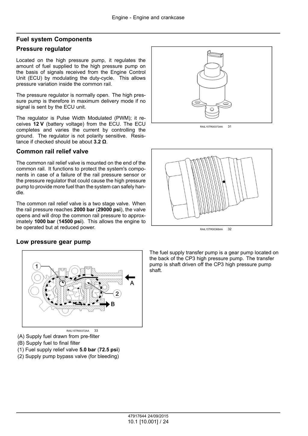 engine engine and crankcase 21