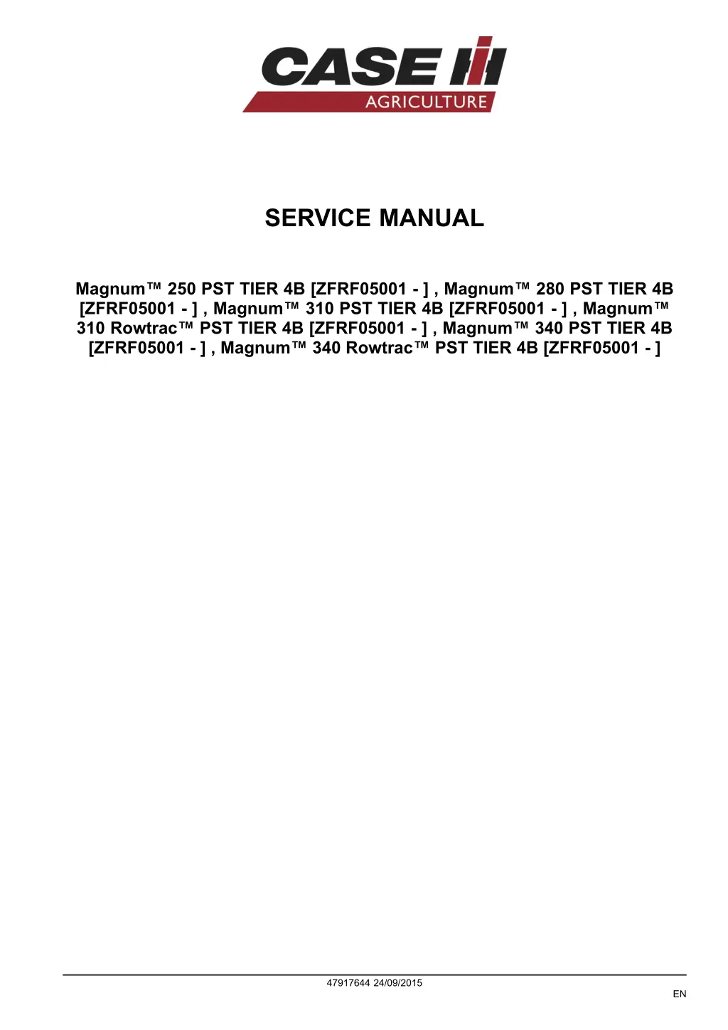 service manual