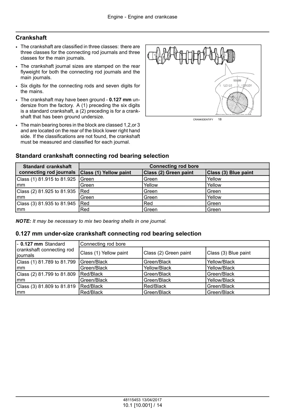 engine engine and crankcase 11