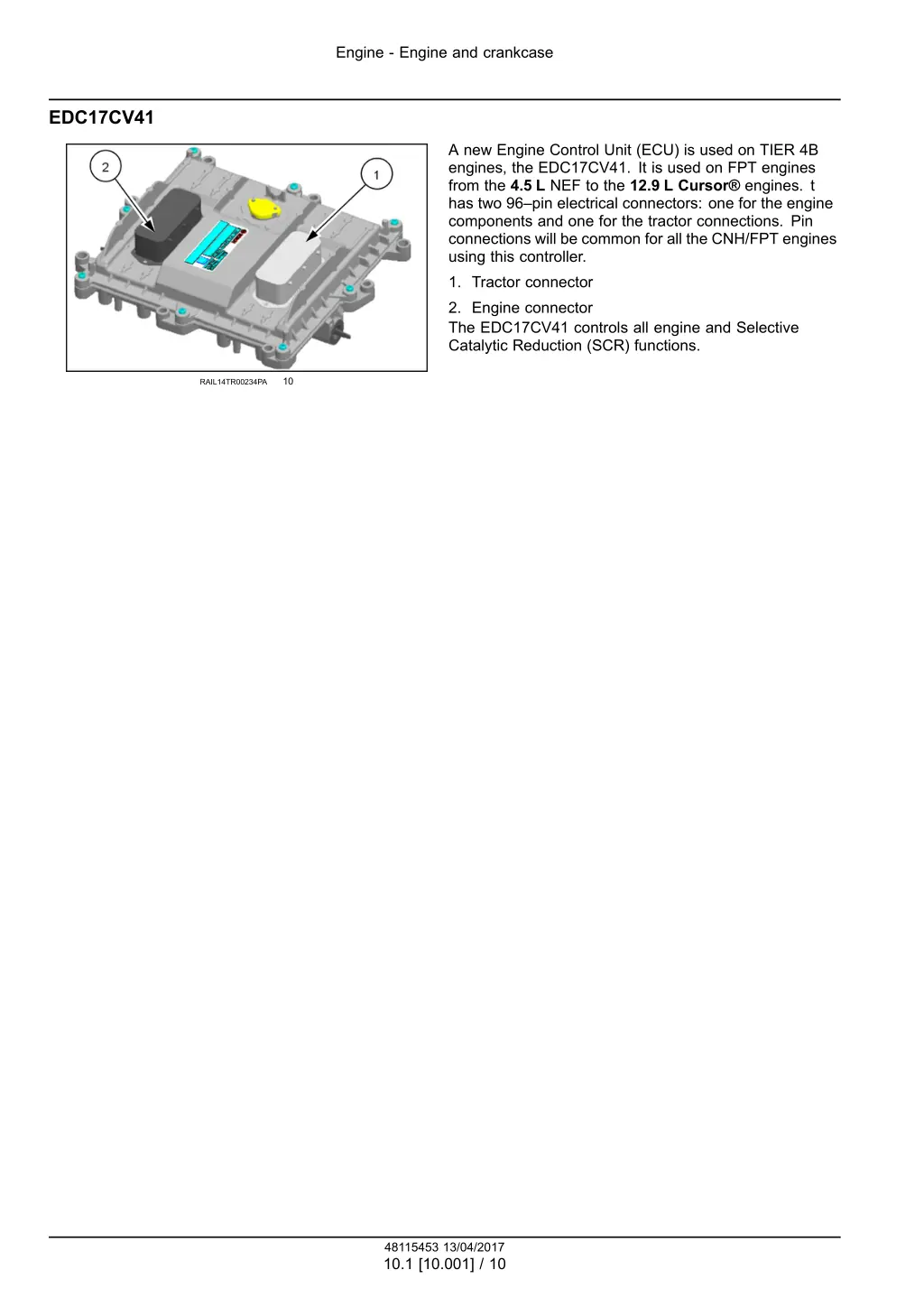 engine engine and crankcase 7