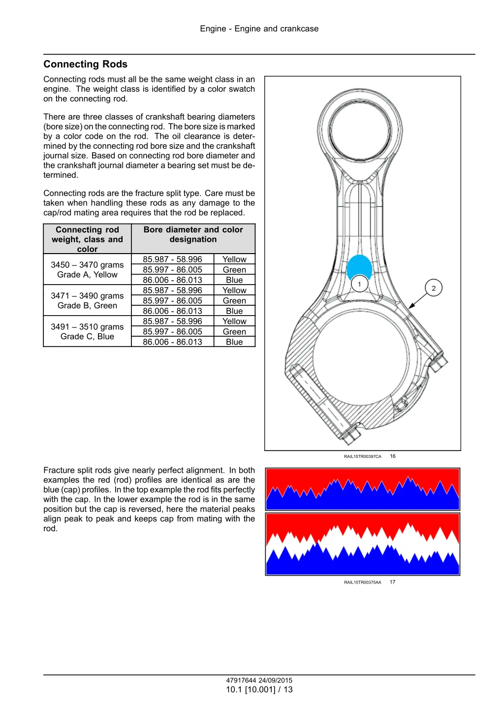 engine engine and crankcase 10