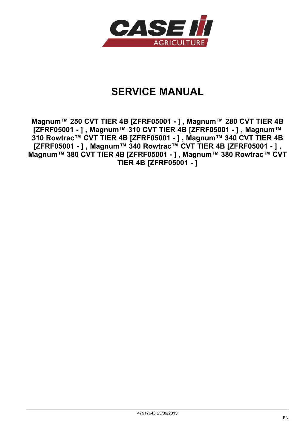 service manual