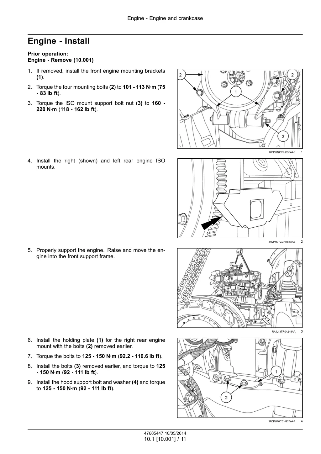 engine engine and crankcase 8