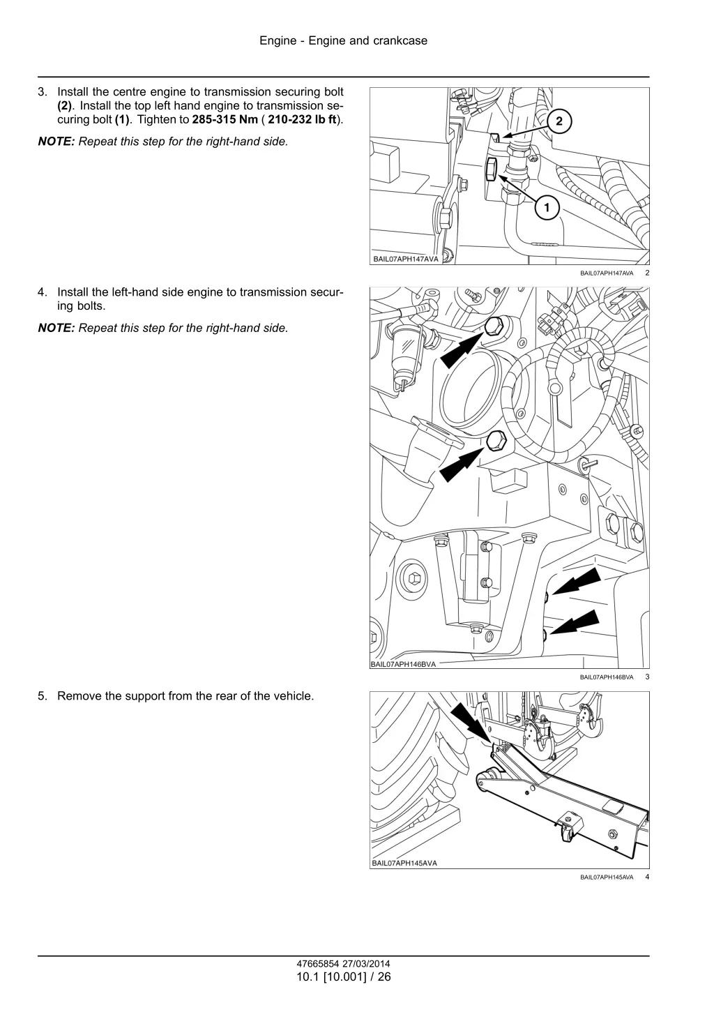 engine engine and crankcase 13