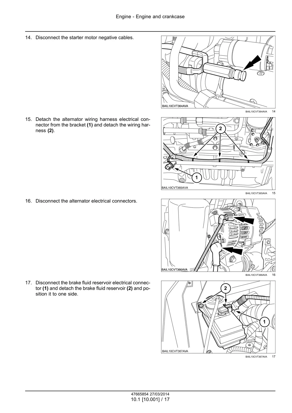 engine engine and crankcase 4