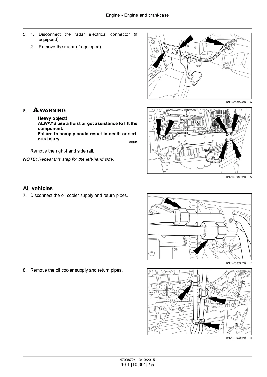 engine engine and crankcase 2